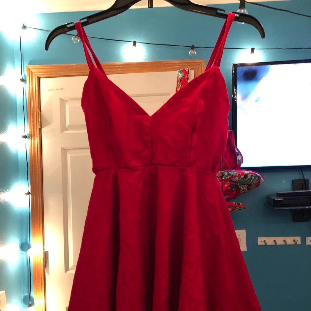 Red mini party/ homecoming dress